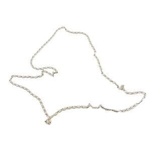 Vintage Skinny Eloxal Chain Belt or Long Necklace Chic Retro Fashion